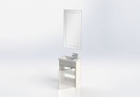 Мебель для ванной Aquanet Дувр 45 белый 00183198 — фото 14, Комплекты мебели для ванной