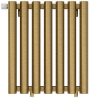 Отопительный радиатор Сунержа Кумир-0 EU50 левый 500х470 7 секций Состаренная латунь арт-051-0350-5007 — фото 6, Радиаторы отопления