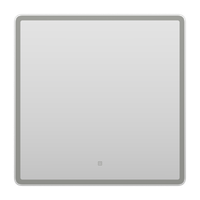 Зеркало арт-КАП-02-70_70-14 — фото 2, Зеркала в ванную комнату