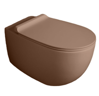 Унитаз SIMAS VIGNONI подвесной безободковый цвет мока матовый VI18/F85.MM — фото 1, Подвесные унитазы