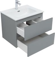 Тумба под раковину Aquanet Вега 2.0 60 мисти грин арт-00337959 — фото 9, Тумбы под раковину