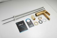 Смеситель для раковины BELZ , брашированное золото арт-B10715-5 — фото 8, Смесители для раковины