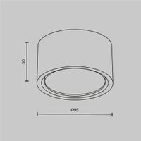 Товар: Потолочный светильник Technical C001CL-GX53-W - фото 2 Потолочный светильник Technical C001CL-GX53-W — фото 2, Подвесные светильники