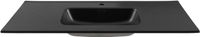 Раковина Aquanet Flat 120 черная матовая арт-00329258 — фото 5, Раковины встраиваемые сверху
