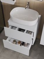 Товар: Orange Line Li-60TuwMDF+B08-600W тумба с раковиной подвесная 60 см, белый Li-60TuwMDF+B08-600W - фото 6 Orange Line Li-60TuwMDF+B08-600W тумба с раковиной подвесная 60 см, белый Li-60TuwMDF+B08-600W — фото 6, Тумбы с раковиной