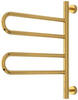 Полотенцесушитель электрический Сунержа Парео 4.0-2С 567х535 Золото 03-0823-0567 — фото 1, Электрические полотенцесушители