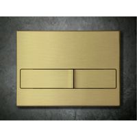 Кнопка BERGES для инсталляции NOVUM L8 бронза арт-040018 — фото 1, Инсталляции для унитазов