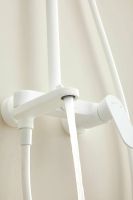 Душевая стойка с тропическим душем BELZ, белая, арт-B24713-8 — фото 7, Душевые стойки