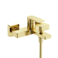 Товар: Смеситель для ванны и душа SANCOS Studio, брашированное золото, PVD покрытие, арт. SC9018BG - фото 1 Смеситель для ванны и душа SANCOS Studio, брашированное золото, PVD покрытие, арт. SC9018BG — фото 1, Смеситель для ванны