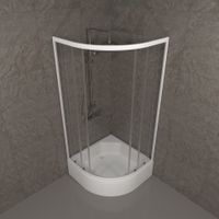 ДО Ультра 90*90 В (3 места+сифон D50) арт-Щ0000061812 — фото 3, Душевые уголки четверть круга