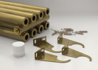 Отопительный радиатор Сунержа Эстет-00 EU50 500х135 3 секции Состаренная бронза арт-05-0322-5003 — фото 3, Радиаторы отопления