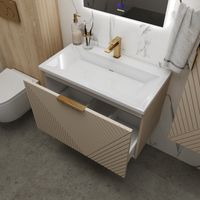 Товар: Тумба подвесная "БЛИСС-60 см" с 1 ящ. беж. матовая (ум. Блисс-60 см.) 106045 - фото 5 Тумба подвесная "БЛИСС-60 см" с 1 ящ. беж. матовая (ум. Блисс-60 см.) 106045 — фото 5, Тумбы под раковину