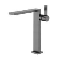 Смеситель для раковины высокий SANCOS Linn, вороненая сталь, арт. SC9020GG — фото 1, Смесители для раковины