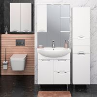 Товар: Зеркальный шкаф ELEGANSE 75 /хром/левый/ AQUA DE MARCO 1075CELE/L - фото 5 Зеркальный шкаф ELEGANSE 75 /хром/левый/ AQUA DE MARCO 1075CELE/L — фото 5, Зеркальные шкафы в ванную