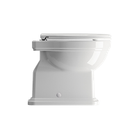 унитаз приставной CLASSIC фаянсовый белый арт-871011 — фото 2, Приставные унитазы