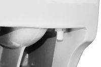 Унитаз-моноблок AZARIO STOUN 405х750х780 напольный, безободковый, в комплекте с сиденьем дюропласт микролифт, белый арт-AZ-1109 — фото 13, Напольные унитазы