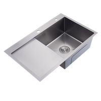 Кухонная мойка Splenka S704.7850.05, сатин — фото 1, Кухонные мойки