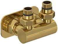 Модуль Модуль Сунержа 2х1/2" угловой EU50 Золото арт-03-1536-1234 — фото 3, Комплектующие для полотенцесушителей