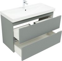 Товар: Тумба под раковину Aquanet Джейн (Flat) 100 мисти грин арт-00335436 - фото 7 Тумба под раковину Aquanet Джейн (Flat) 100 мисти грин арт-00335436 — фото 7, Тумбы под раковину