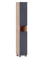 Шкаф-пенал VIGO Wave 30 напольный арт-348 дуб золотой — фото 1, Пеналы для ванной комнаты