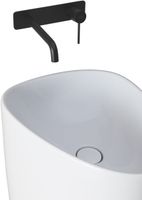 Раковина напольная Allen Brau Infinity белый глянец арт-4.21016.20 — фото 5, Раковины напольные