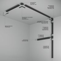 Шинопровод встраиваемый Technical TRX172-122B — фото 2, Шинопроводы