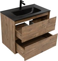 Товар: Тумба под раковину Aquanet Милан 80 дуб рустикальный 00336379 - фото 2 Тумба под раковину Aquanet Милан 80 дуб рустикальный 00336379 — фото 2, Тумбы под раковину