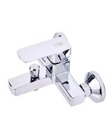 OneLife смеситель для ванны/душа однорычажный полимерный, хром арт-P06-100cr — фото 4, Смеситель для ванны