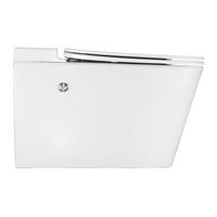 Унитаз импульсный Azario 360х590х380 подвесной, квадратный, быстросъемное сиденье микролифт, монтажная рама в комплекте арт-AZ-101C — фото 9, Подвесные унитазы