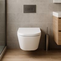 Товар: Унитаз подвесной Azario Vesper 360х510х365 безободковый, слив "Скрытое Торнадо", с быстросъемным сиденьем микролифт арт-AZ-1373WH - фото 14 Унитаз подвесной Azario Vesper 360х510х365 безободковый, слив "Скрытое Торнадо", с быстросъемным сиденьем микролифт арт-AZ-1373WH — фото 14, Подвесные унитазы