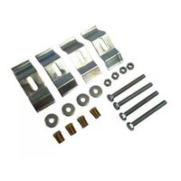 Комплект крепежа GLOBO для раковин с установкой под столешницу B6R30BI FKSG5 — фото 1, Комплектующие