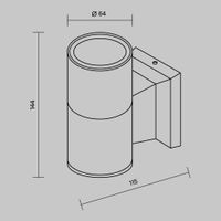 Товар: Настенный светильник (бра) Outdoor O574WL-01GR - фото 3 Настенный светильник (бра) Outdoor O574WL-01GR — фото 3, Уличное освещение