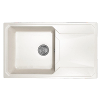 Мойка "Кардинал" 840, белый СМс 29.030.D0840.401 — фото 1, Кухонные мойки