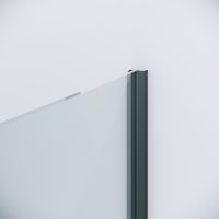 Душевое ограждение Niagara Nova NG-34-13AGR-A100GR-34 (130х100х195) ппрямоугольник,раздвижная,графит,стекло прозрачное,2 места — фото 10, Душевые уголки