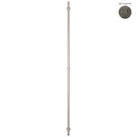 Полотенцесушитель электрический Сунержа Аскет 1650 RAL 7013 Коричнево-серый арт-7013-0850-1650 — фото 1, Электрические полотенцесушители