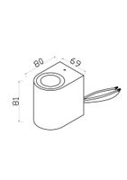 Товар: Настенный светильник (бра) Outdoor O044WL-01B - фото 9 Настенный светильник (бра) Outdoor O044WL-01B — фото 9, Уличное освещение