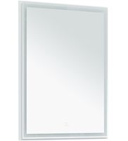 Мебель для ванной Aquanet Беркли 60 белый/дуб рошелье (зеркало белое) арт-00258905 — фото 8, Комплекты мебели для ванной