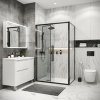 Боковая стенка Grossman Cosmo (100х195) графит сатин,стекло прозрачное, 1 место арт-200.K33.02.100.42.00 — фото 5, Боковые стенки