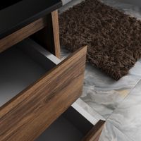 База под раковину Gio 600 подвесная, 2 выкатных ящика soft-close, C.Oak арт-VMC-2G600CO — фото 10, Тумбы под раковину