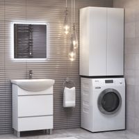 Шкаф VIGO Wing 64 подвесной белый (sh.WIN.64.2D белый) — фото 4, Шкафы для ванной