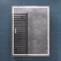 Зеркальный шкаф VIGO Geometry Step 60 подвесной белый (301) — фото 2, Зеркальные шкафы в ванную