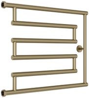 Полотенцесушитель водяной Сунержа High-Tech+ model "L" 500х650 Золотой шёлк арт-32-4052-5065 — фото 4, Водяные полотенцесушители