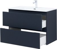 Тумба под раковину Aquanet Джейн (Flat) 90 маренго арт-00335430 — фото 10, Тумбы под раковину