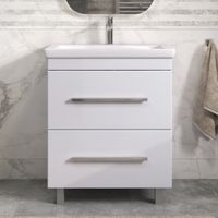 Товар: Тумба под раковину VIGO Land 70 напольная белый (020) - фото 2 Тумба под раковину VIGO Land 70 напольная белый (020) — фото 2, Тумбы под раковину