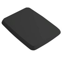 Сиденье с крышкой Artceram Civitas с плавным опусканием цвет черный арт-CIA010 03 71 — фото 1, Сиденья для унитаза