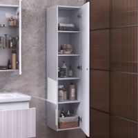 Шкаф-пенал VIGO Finlay 40 подвесной белый (pp.FIN.40) — фото 3, Шкафы для ванной