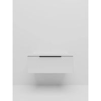 Тумба под раковину подвесная La Fenice SIMPLA , белая арт-FNC-01-SIM-B-100 — фото 3, Тумбы под раковину