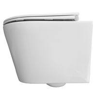 Товар: Унитаз подвесной Azario VENTO 360х485х350 безободковый, c быстросьемным сиденьем микролифт арт-AZ-1046 - фото 6 Унитаз подвесной Azario VENTO 360х485х350 безободковый, c быстросьемным сиденьем микролифт арт-AZ-1046 — фото 6, Подвесные унитазы