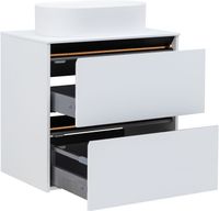 Товар: Тумба под раковину Allen Brau Activity 70 белый матовый/черный браш арт-1.34003.WM - фото 9 Тумба под раковину Allen Brau Activity 70 белый матовый/черный браш арт-1.34003.WM — фото 9, Тумбы под раковину