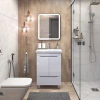 Тумба под раковину VIGO Grani 60 напольная белый (284) — фото 5, Тумбы под раковину